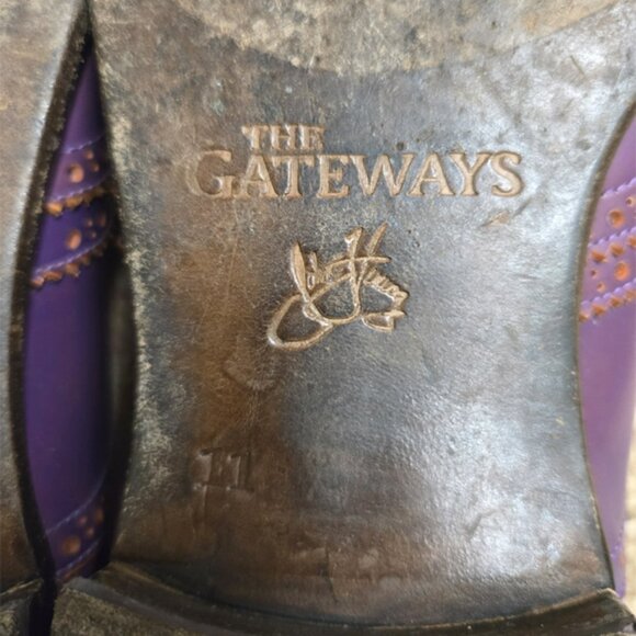 John Fluevog Brandenburg The Gateways Oxford Size 11. Great condition. Be bold!